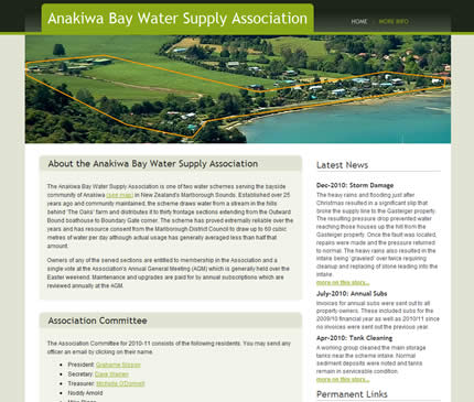 Anakiwa Bay Water Supply Association